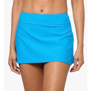 NEW Next by Athena XL Blue Athletic Skort Built-in Panty Pleated Back Skirt‎